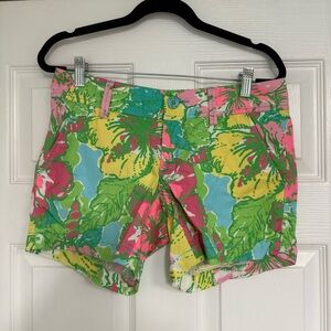 Lilly‎ Pulitzer Big Flirt Pattern Callahan Shorts Size 0